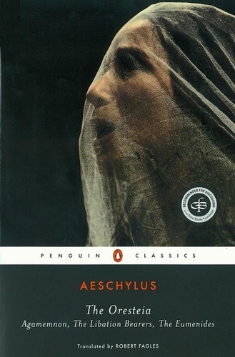 Book cover of The Oresteia by Aeschylus