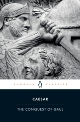 Book cover of The Conquest of Gaul by Julius Caesar