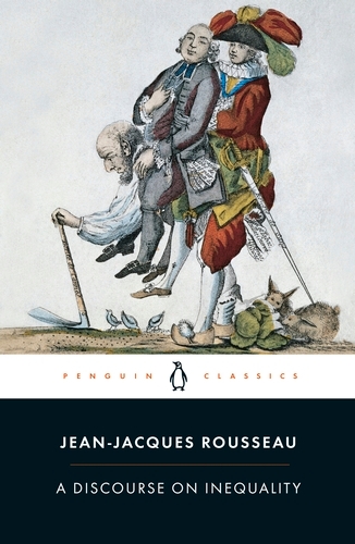 Book cover of A Discourse on Inequality by Jean-Jacques Rousseau