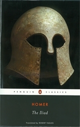 Book cover of The Iliad by Homer