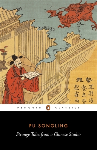 Book cover of Strange Tales from a Chinese Studio by Pu Songling