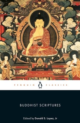 Book cover of Buddhist Scriptures by Donald Lopez