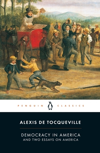 Book cover of Democracy in America by Alexis Tocqueville