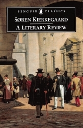 Book cover of A Literary Review by Søren Kierkegaard