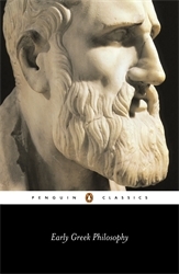 Book cover of Early Greek Philosophy by Jonathan Barnes