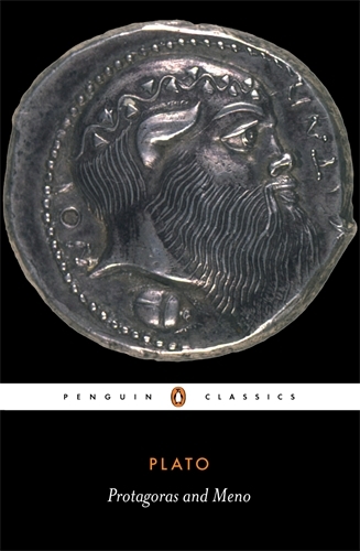 Book cover of Protagoras and Meno by Plato