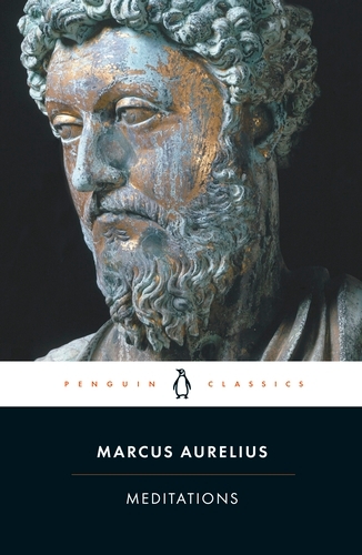 Book cover of Meditations by Marcus Aurelius