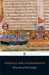 Book cover of Chronicles of the Crusades by Joinville and Villehardouin