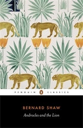 Book cover of Androcles and the Lion by Dan Laurence, George Bernard Shaw