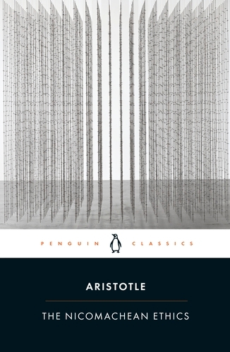 Book cover of The Nicomachean Ethics by Aristotle