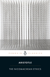 Book cover of The Nicomachean Ethics by Aristotle