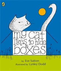 Book cover of My Cat Likes to Hide in Boxes by Eve Sutton