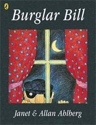 Book cover of Burglar Bill by Allan Ahlberg