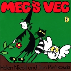Book cover of Meg's Veg by Helen Nicoll
