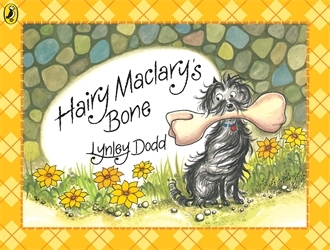 Book cover of Hairy Maclary's Bone by Lynley Dodd