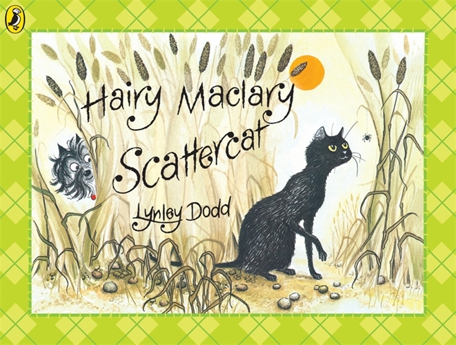 Book cover of Hairy Maclary Scattercat by Lynley Dodd
