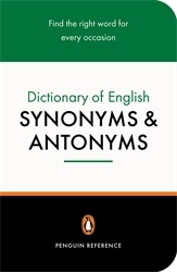 Book cover of The Penguin Dictionary of English Synonyms & Antonyms