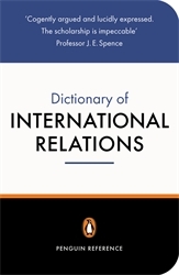 Book cover of The Penguin Dictionary of International Relations by Graham Evans, Richard Newnham