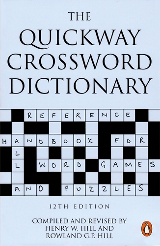 Book cover of The Quickway Crossword Dictionary