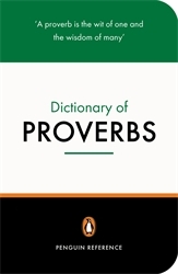 Book cover of The Penguin Dictionary of Proverbs