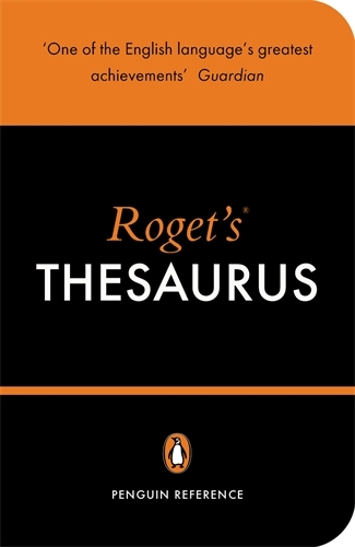 Book cover of Roget's Thesaurus of English Words and Phrases