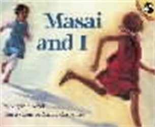 Book cover of Masai and I by Virginia Kroll