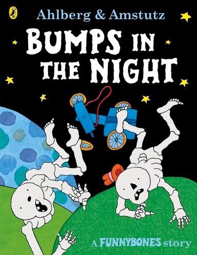 Book cover of Funnybones: Bumps in the Night by Allan Ahlberg