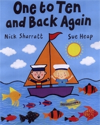 Book cover of One to Ten and Back Again by Sue Heap, Nick Sharratt