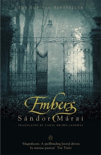 Book cover of Embers by Sandor Marai