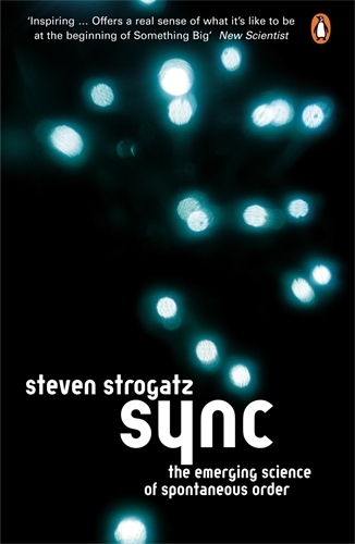 Book cover of Sync by Steven Strogatz