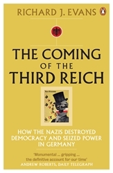 Book cover of The Coming of the Third Reich by Richard J. Evans