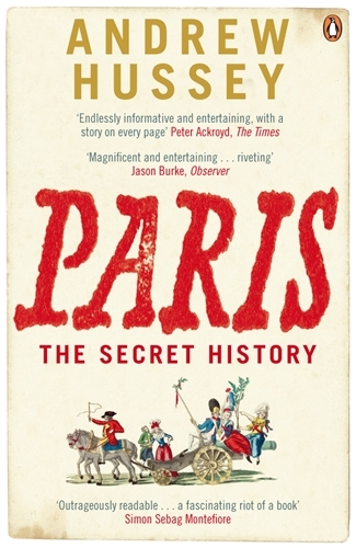 Book cover of Paris by Andrew Hussey