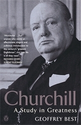 Book cover of Churchill by Geoffrey Best