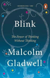 Book cover of Blink by Malcolm Gladwell