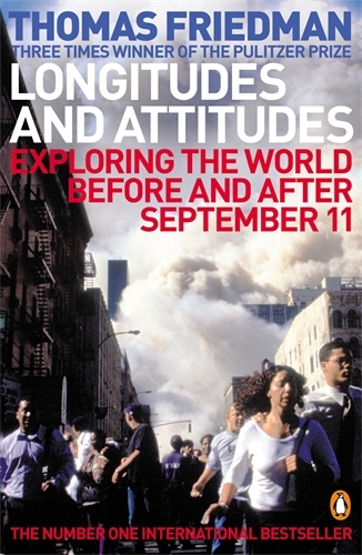 Book cover of Longitudes and Attitudes by Thomas L. Friedman