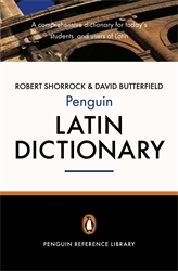 Book cover of The Penguin Latin Dictionary by Robert Shorrock
