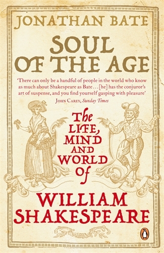 Book cover of Soul of the Age by Jonathan Bate