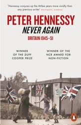 Book cover of Never Again by Peter Hennessy