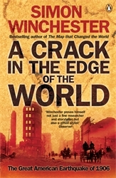 Book cover of A Crack in the Edge of the World by Simon Winchester
