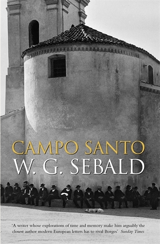 Book cover of Campo Santo by W. G. Sebald