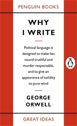 Book cover of Why I Write by George Orwell