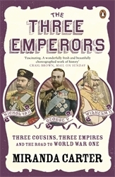 Book cover of The Three Emperors by Miranda Carter