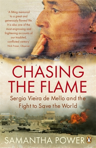 Book cover of Chasing the Flame by Samantha Power