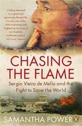 Book cover of Chasing the Flame by Samantha Power