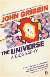 Book cover of The Universe by John Gribbin