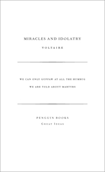Book cover of Miracles and Idolatry by Francois Voltaire