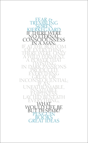 Book cover of Fear and Trembling by Søren Kierkegaard