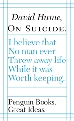 Book cover of On Suicide by David Hume
