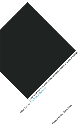 Book cover of The Myth of Sisyphus by Albert Camus