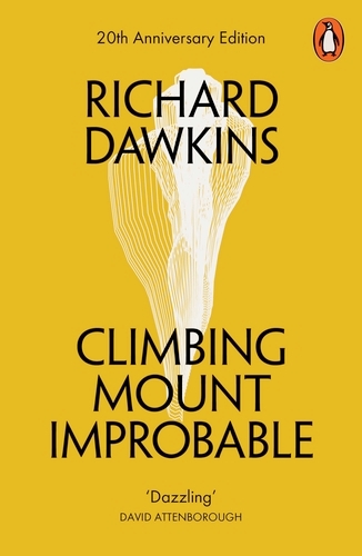 Book cover of Climbing Mount Improbable by Richard Dawkins